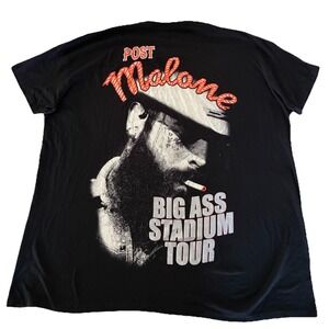 Post Malone T Shirt Dress One Size Big Ass Stadium Tour 2025 Oversized NEW *flaw